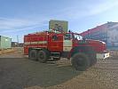 ПТЗ в Лаврентии — пожарная автоцистерна АЦ-6,0-40 на месте занятия